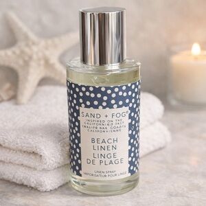 Sand + Fog Beach Linen Spray - Blue and White